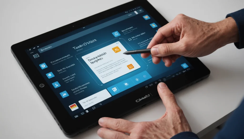 tablette pour malvoyant